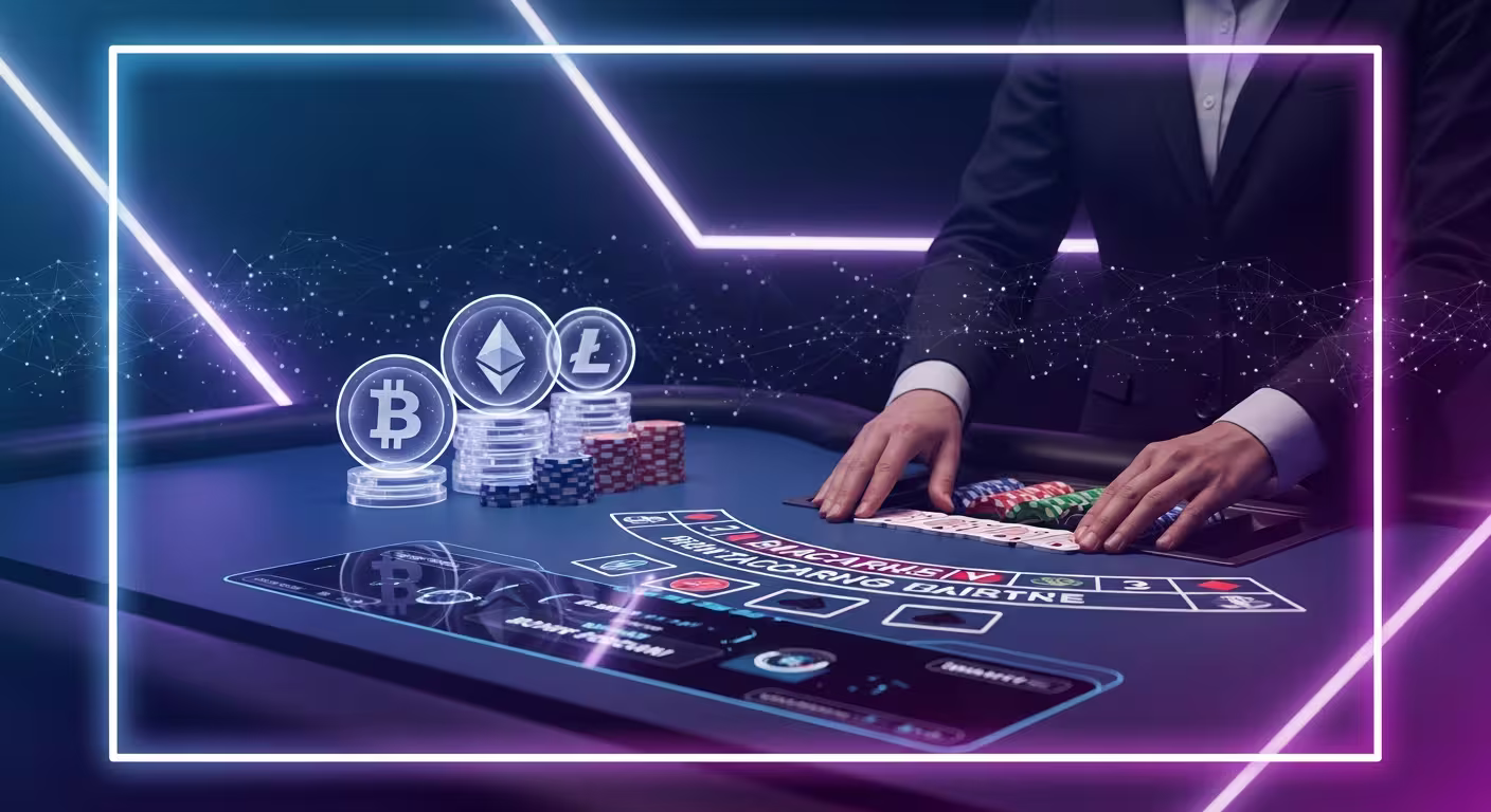 Live dealer crypto table at Kikabet with blockchain verification and instant settlements